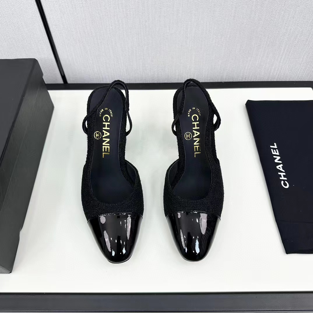 CHANE1 slingback ハイヒールサンダル【50%割引+送料無料】