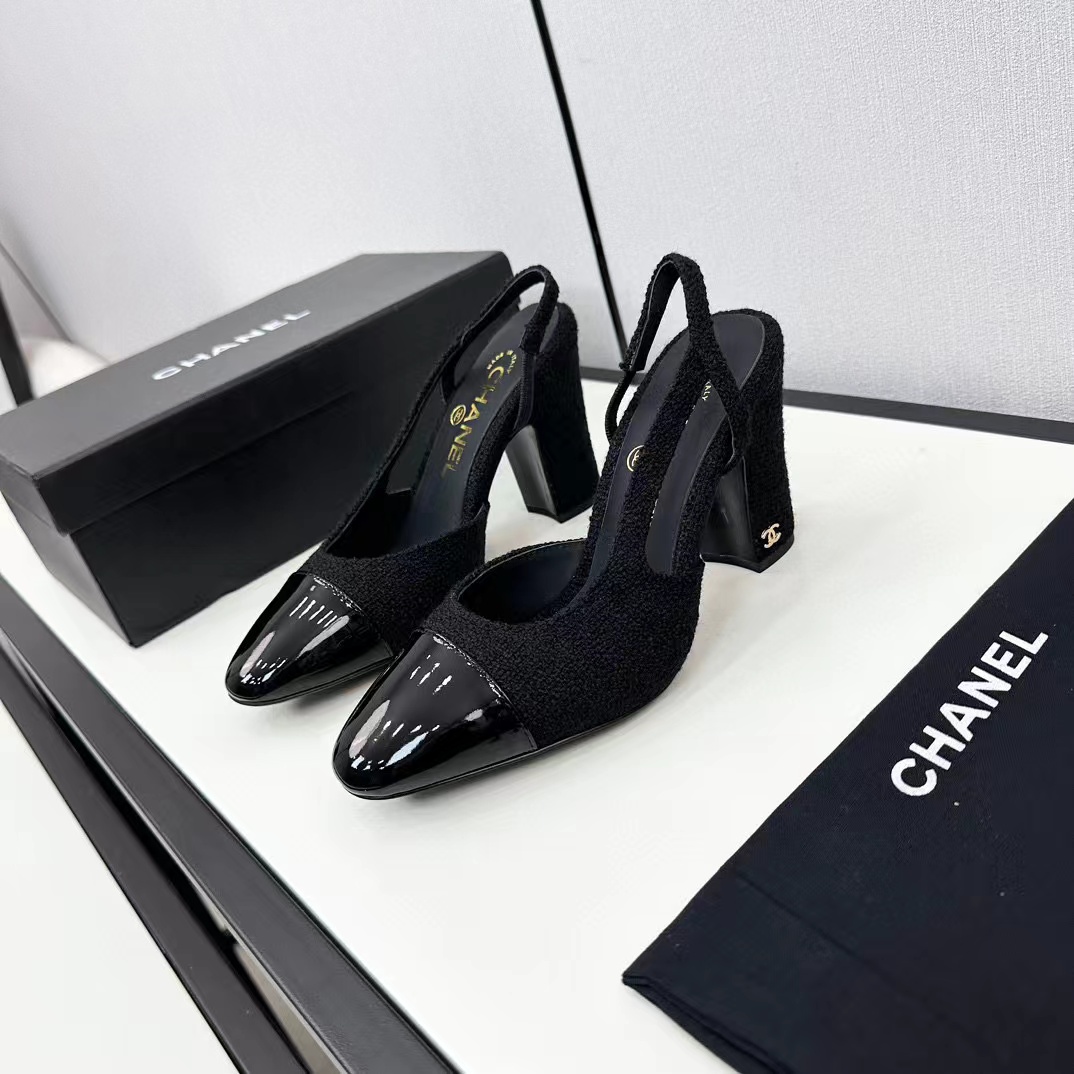 CHANE1 slingback ハイヒールサンダル【50%割引+送料無料】