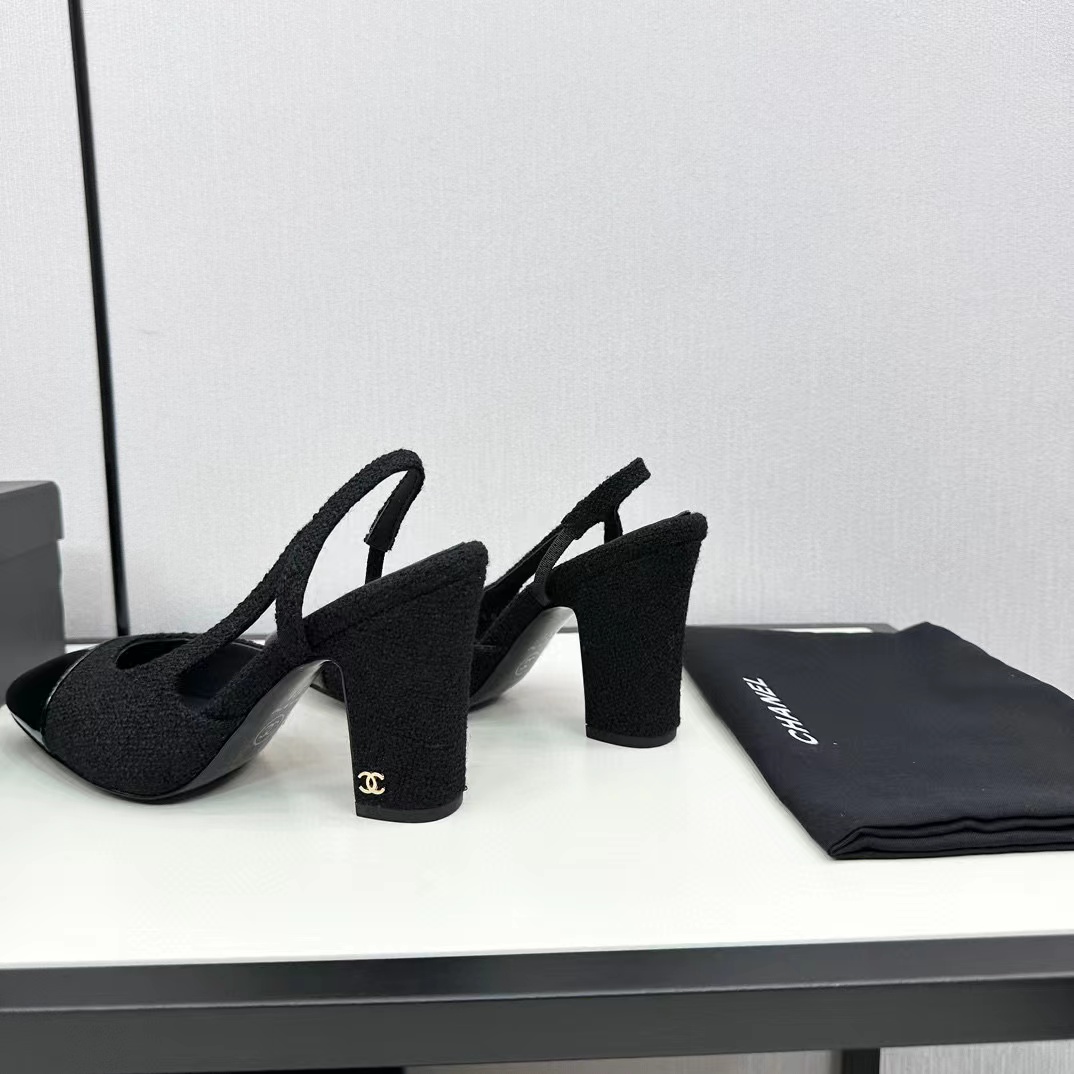 CHANE1 slingback ハイヒールサンダル【50%割引+送料無料】