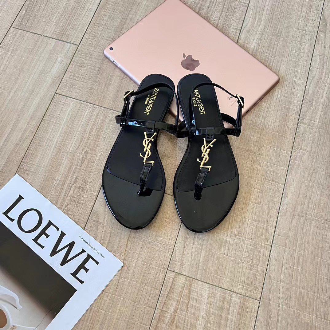 YSL シンプルサンダル【50％割引+送料無料】