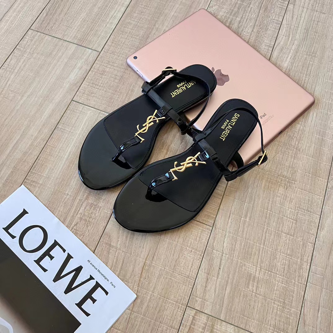 YSL シンプルサンダル【50％割引+送料無料】