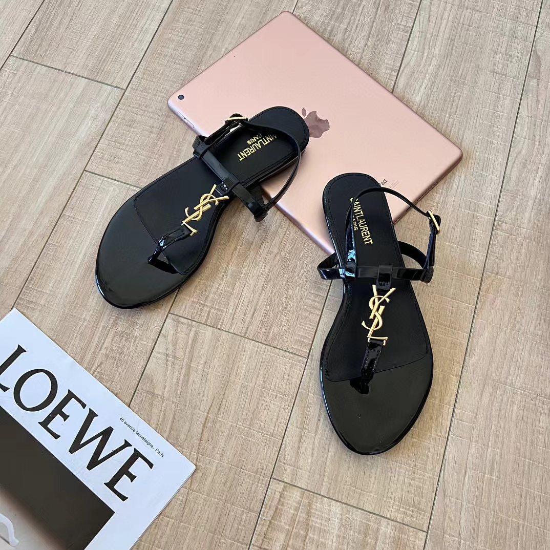 YSL シンプルサンダル【50％割引+送料無料】