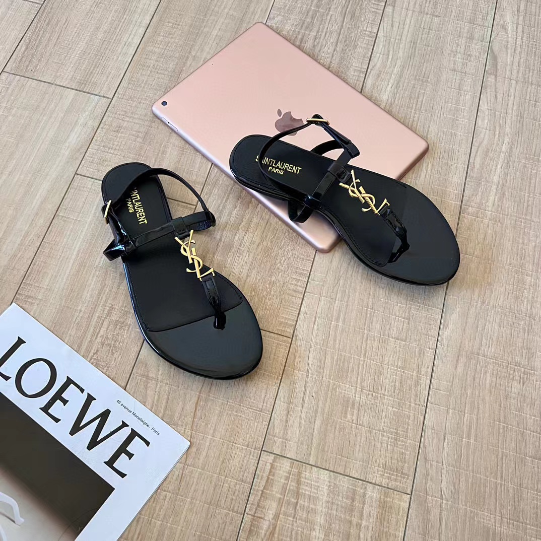 YSL シンプルサンダル【50％割引+送料無料】