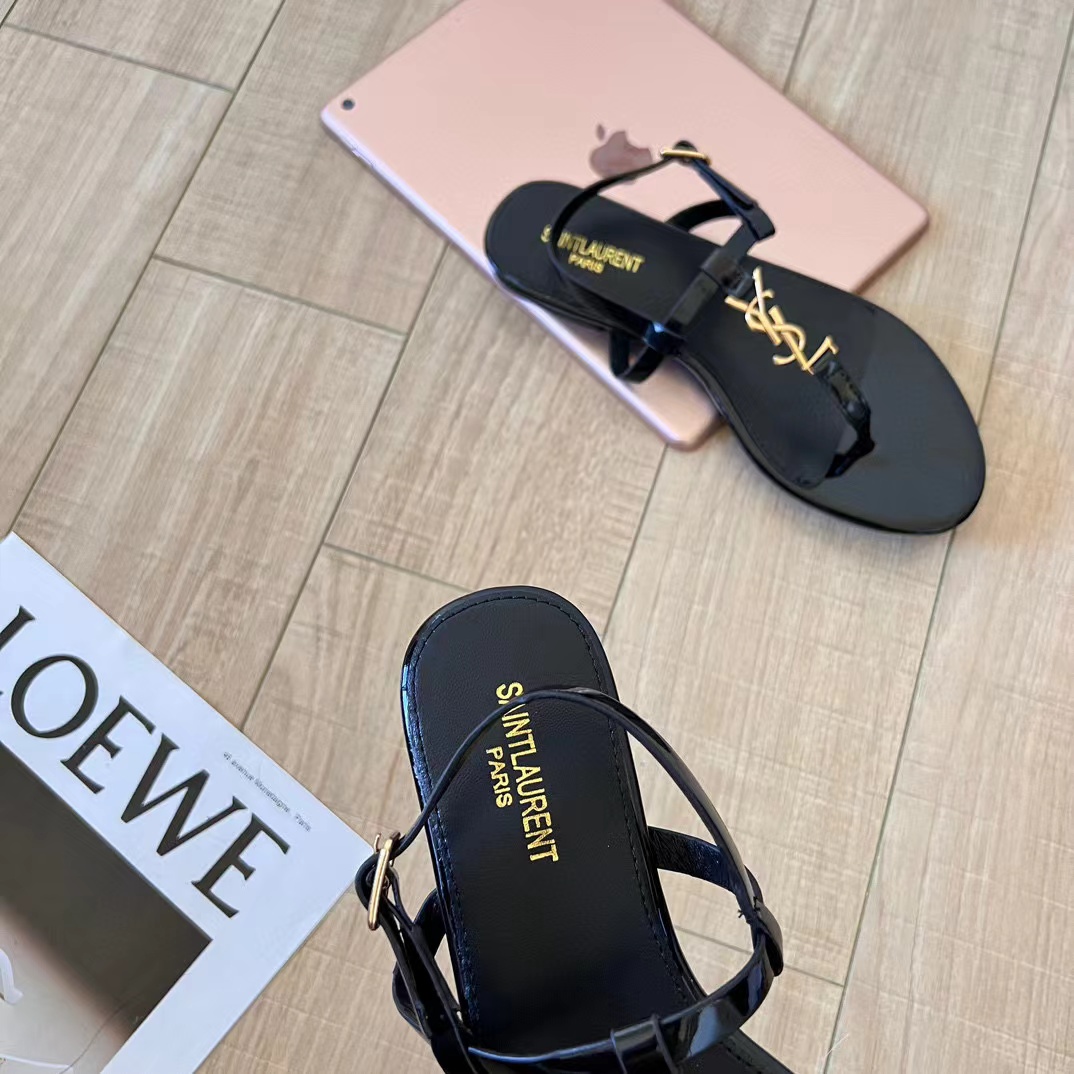 YSL シンプルサンダル【50％割引+送料無料】