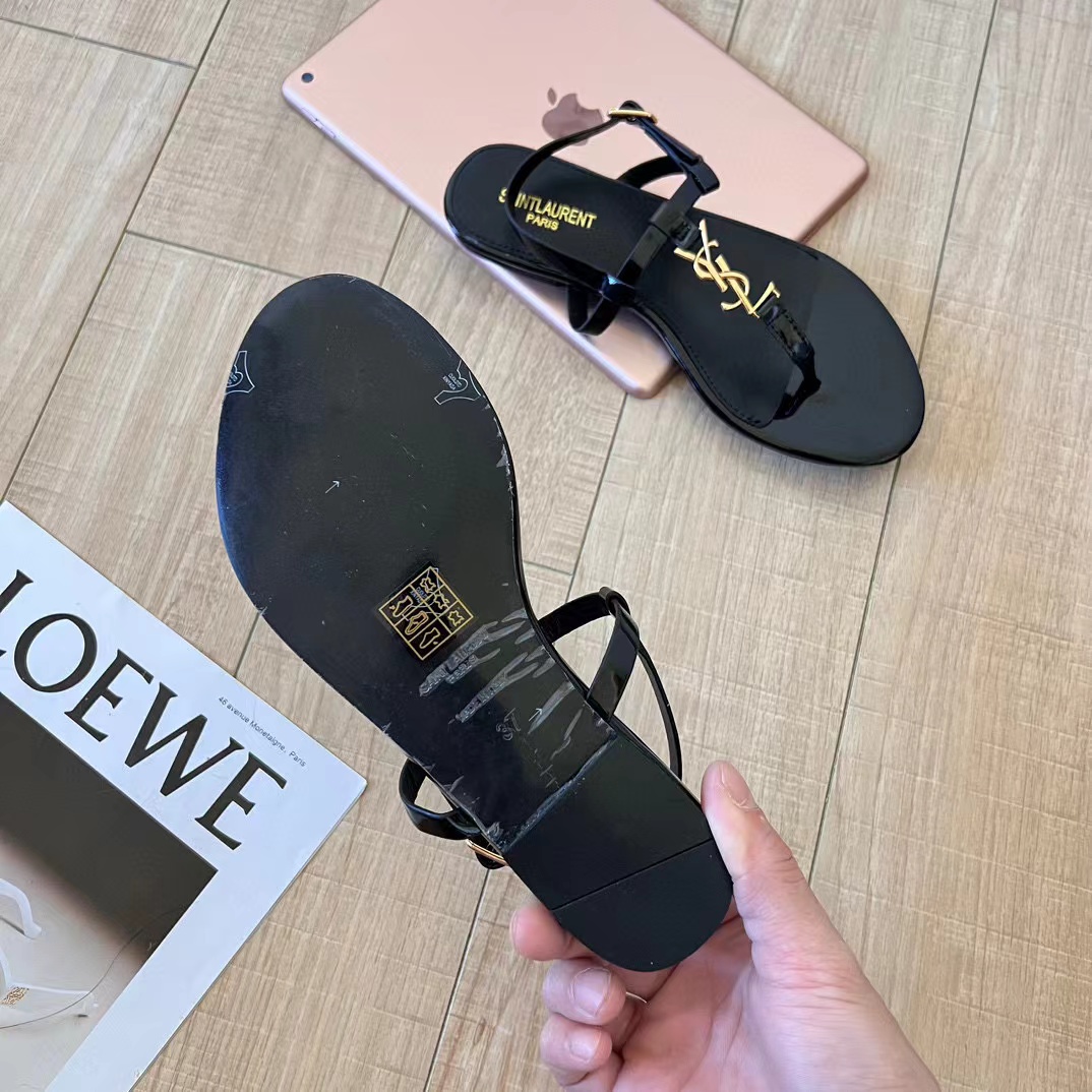 YSL シンプルサンダル【50％割引+送料無料】