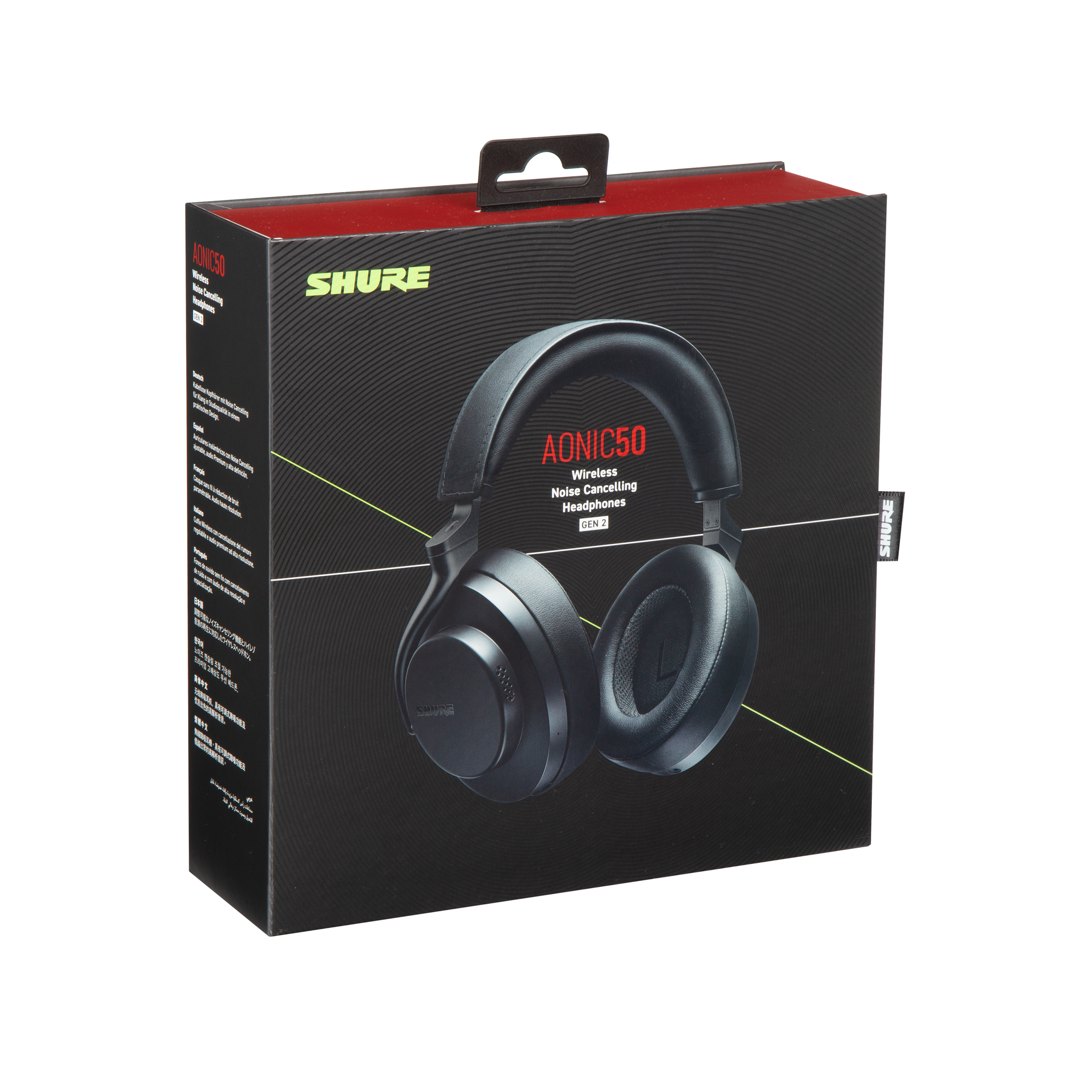 AONIC 50 Gen 2 Wireless Noise Cancelling Headphones with König & Meyer Headphone Holder or Stand Bundle