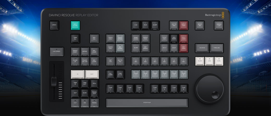 Blackmagic DaVinci Resolve Replay Editor