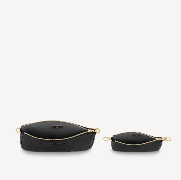 LOUIS VUITTON ルイヴィトン ミュルティ・ポシェット・アクセソワール モノグラム・アンプラント / ノワール M80399