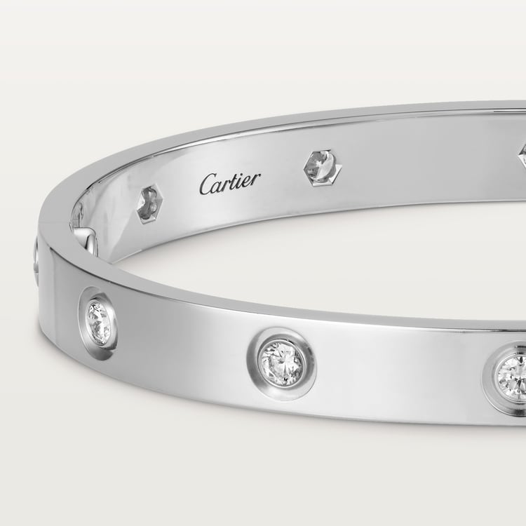 LOVE BRACELET, 10 DIAMONDS