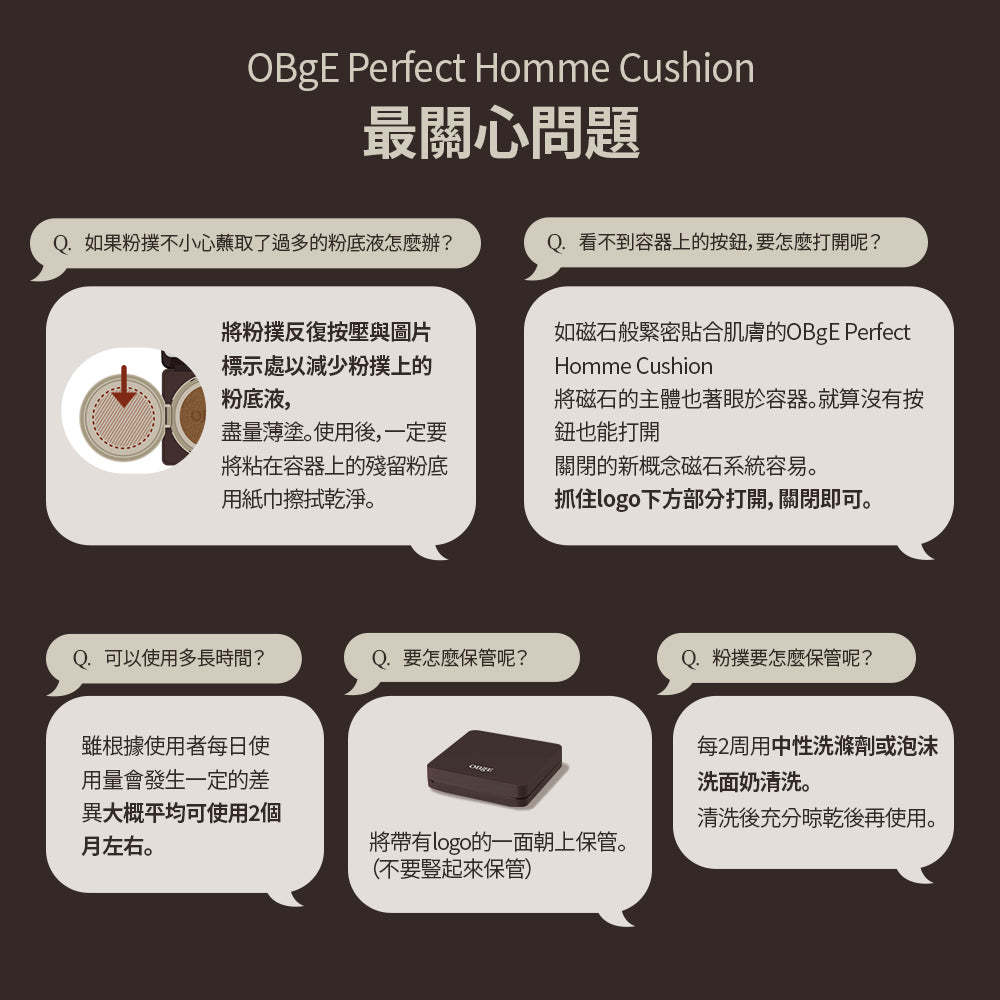 Perfect Homme Cushion