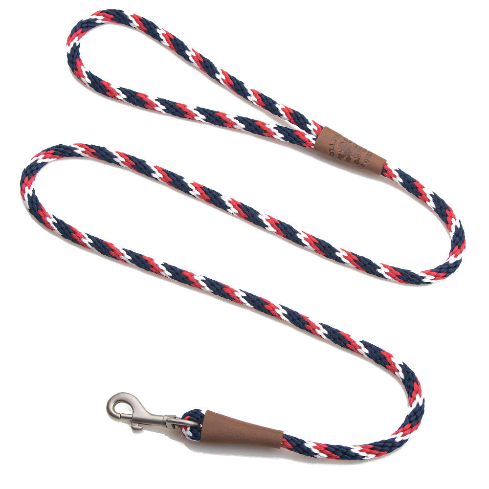 Mendota Pet Snap Leash TriColor (6 Colours)
