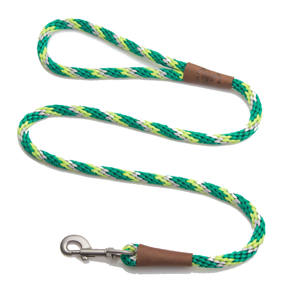 Mendota Pet Snap Leash TriColor (6 Colours)