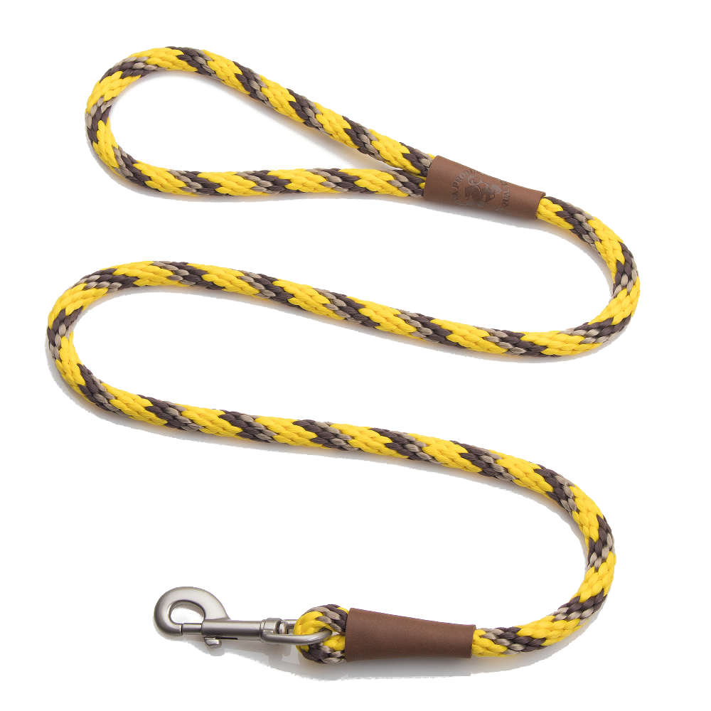 Mendota Pet Snap Leash TriColor (6 Colours)