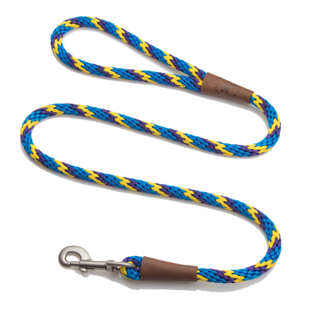 Mendota Pet Snap Leash TriColor (6 Colours)