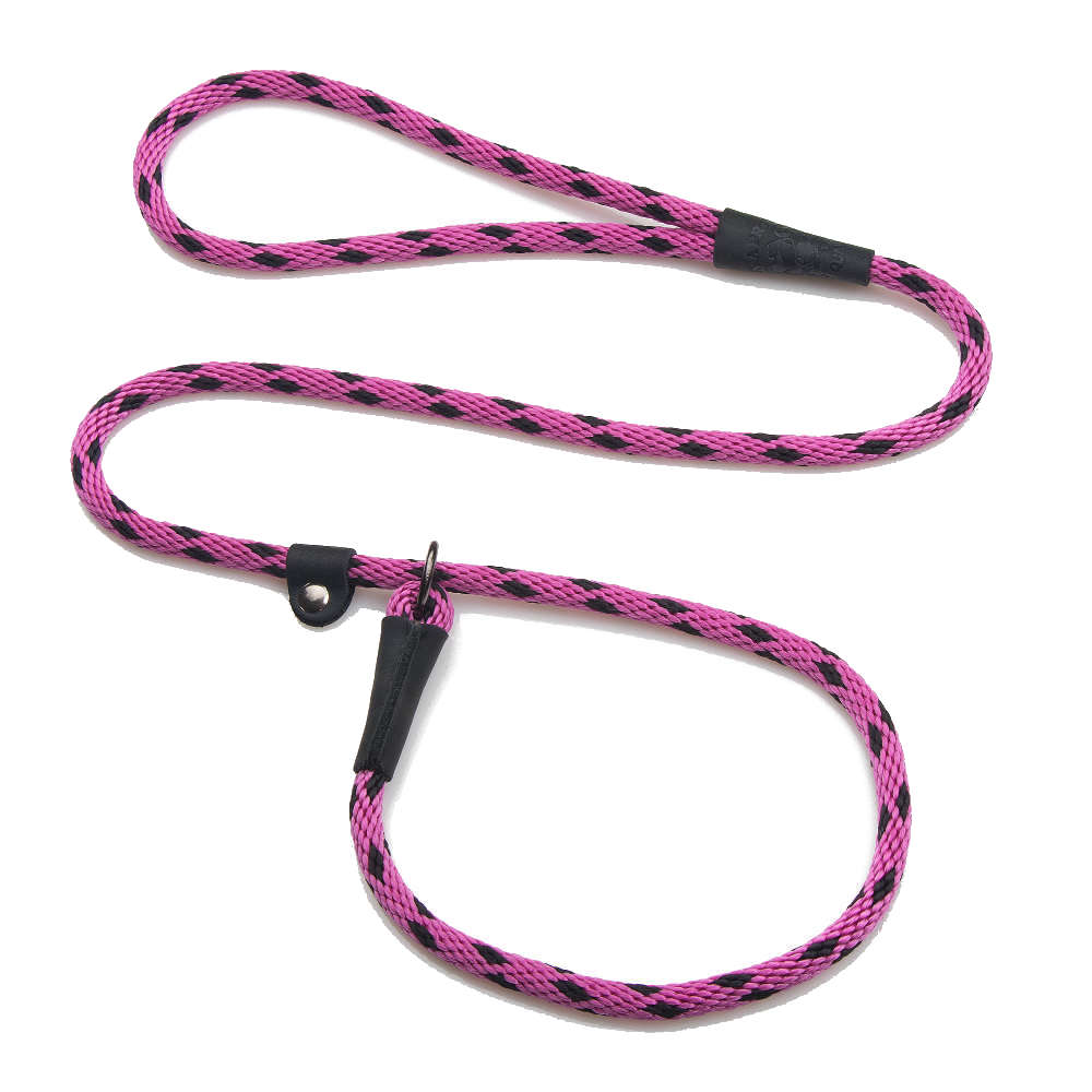 Mendota Pet Slip Lead Black Ice Series (6 Colours)