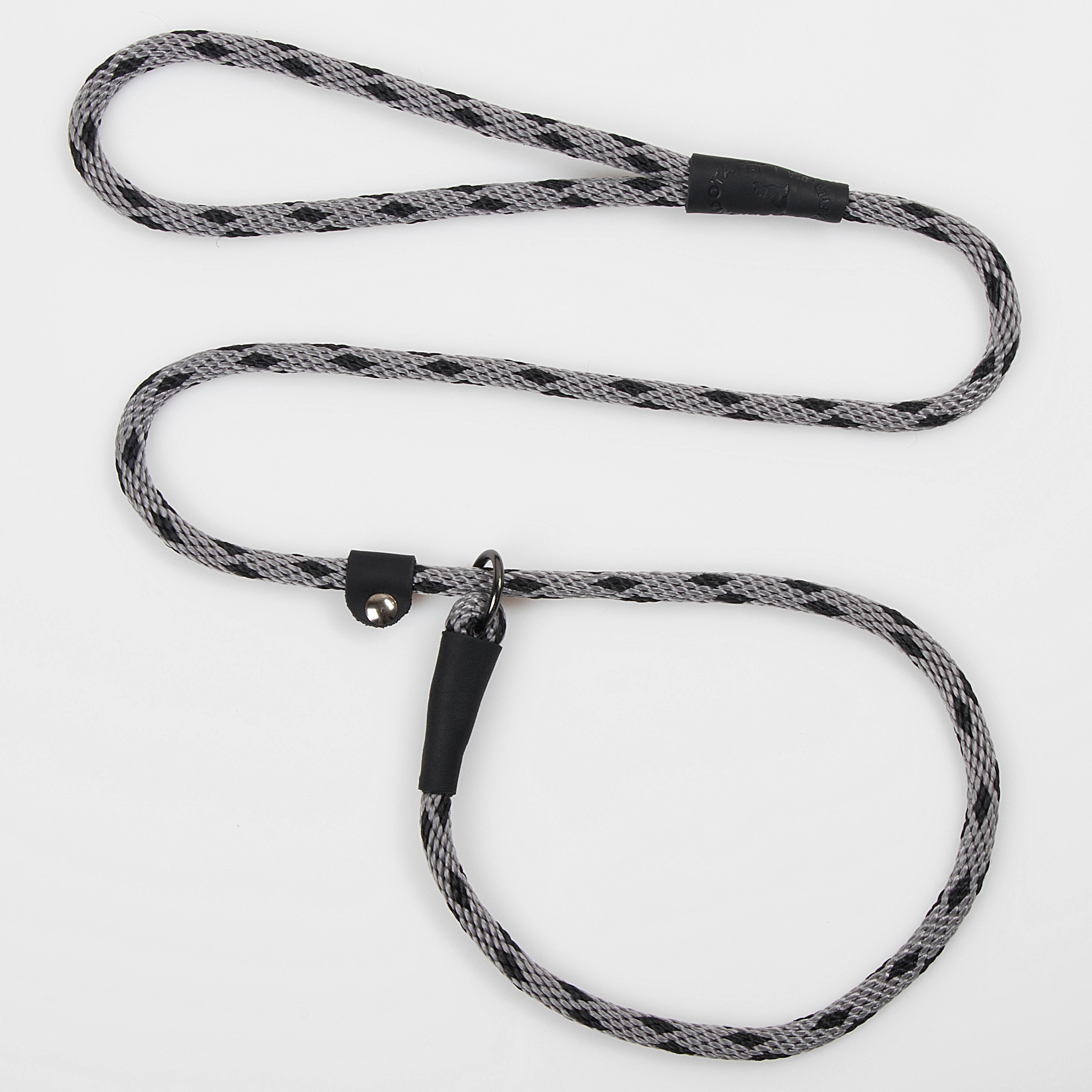 Mendota Pet Slip Lead Black Ice Series (6 Colours)