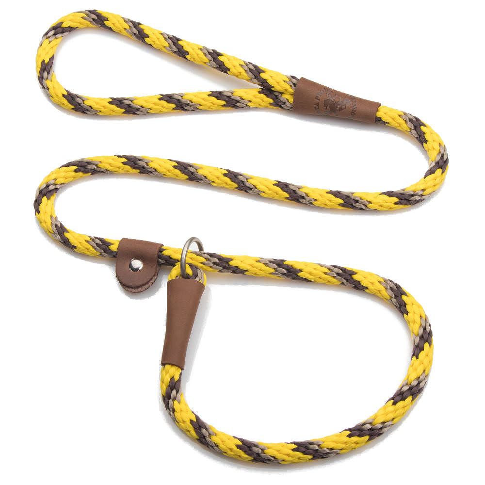 Mendota Pet Slip Lead TriColor (6 Colours)