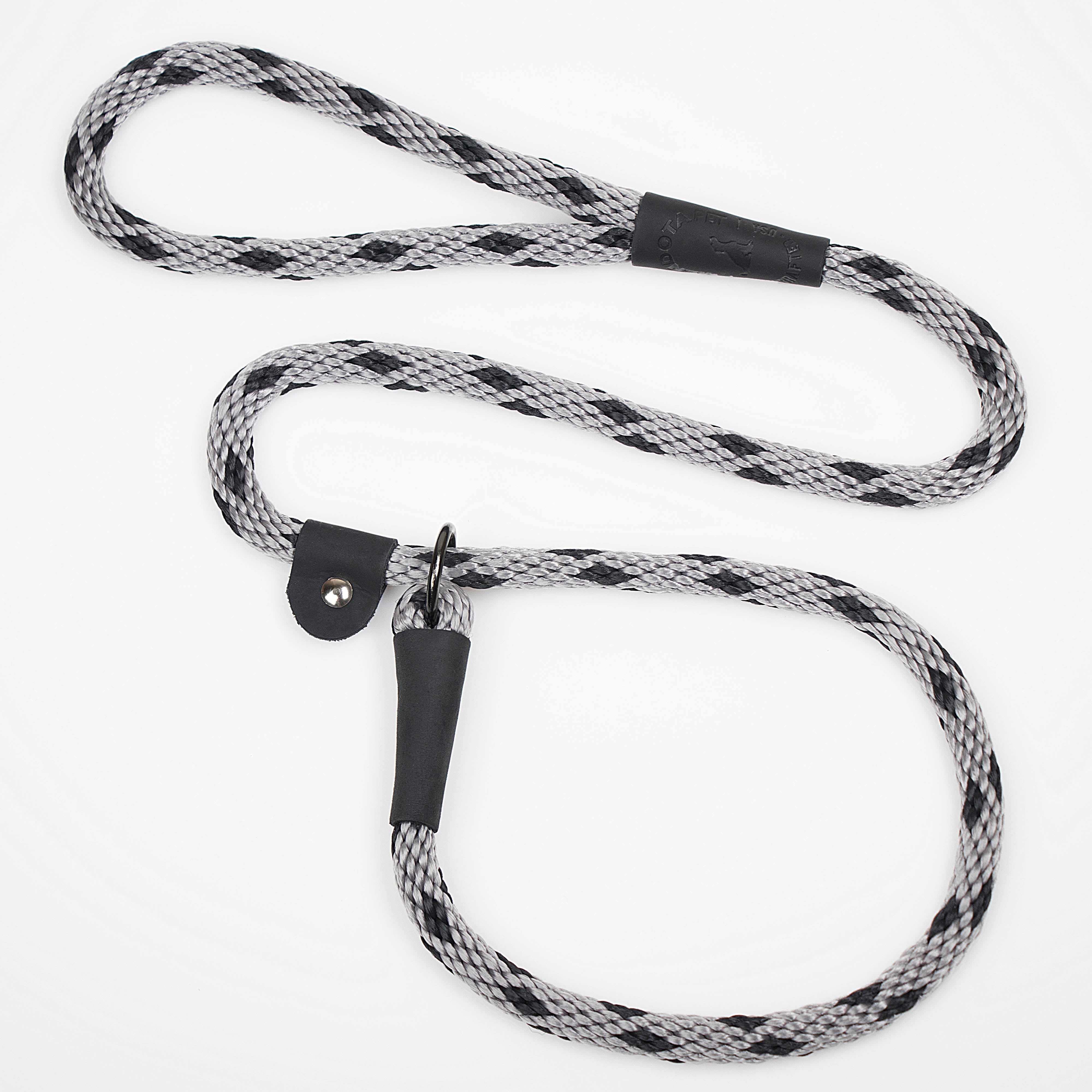 Mendota Pet Slip Lead Black Ice Series (6 Colours)