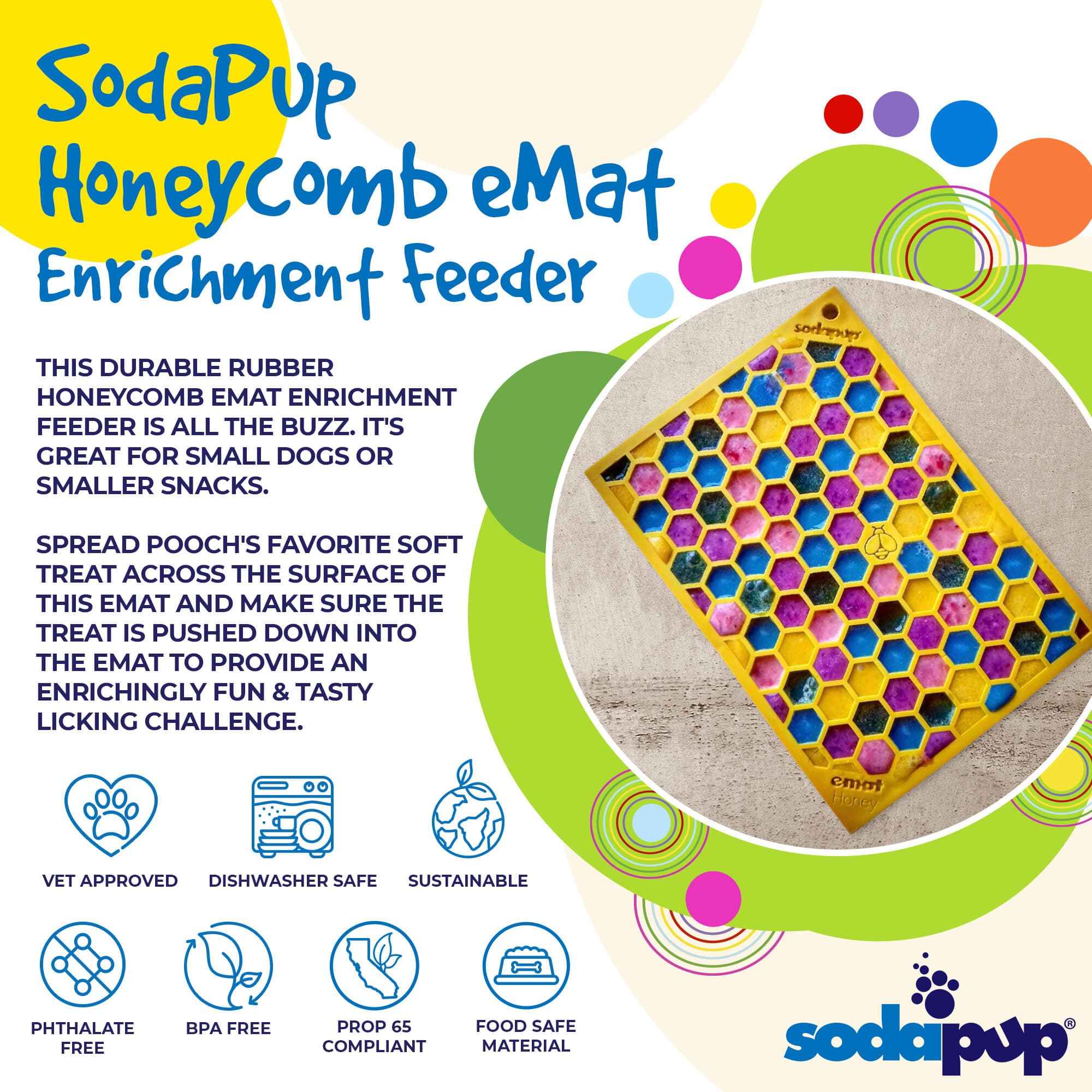 SodaPup Honeycomb Emat