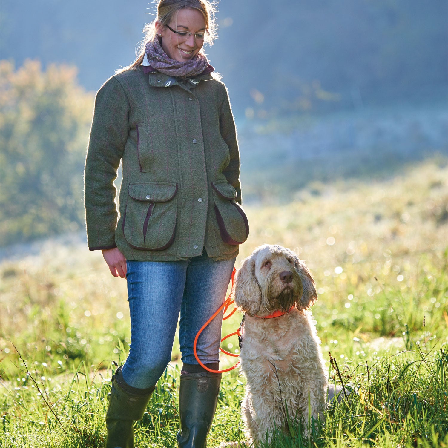 HUNTER® Tracking leash Convenience Round