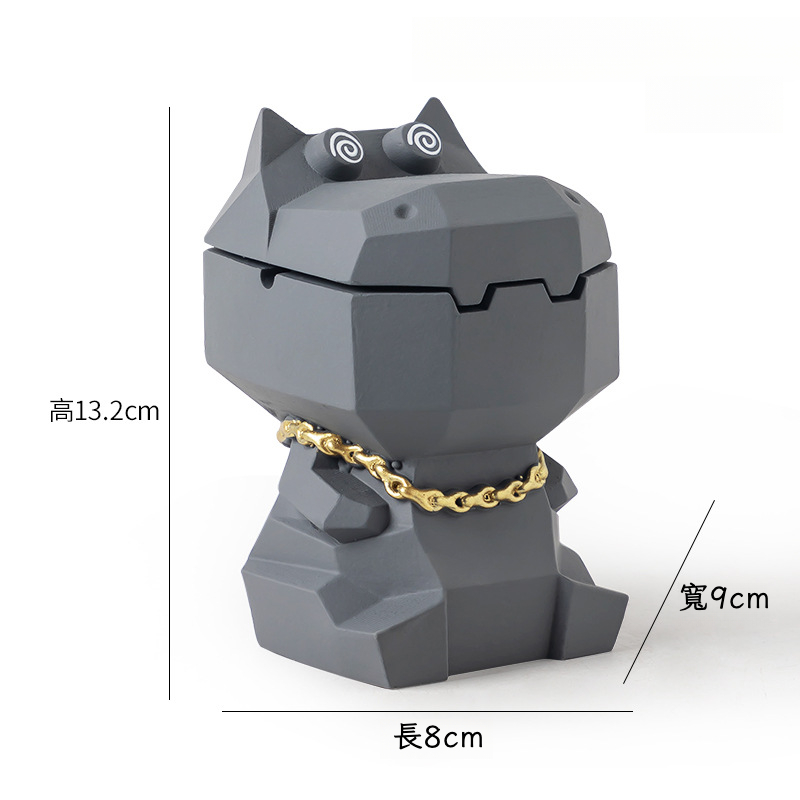 暈暈小河馬煙灰缸