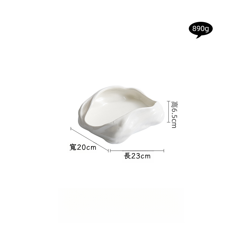 不規則邊四方盤