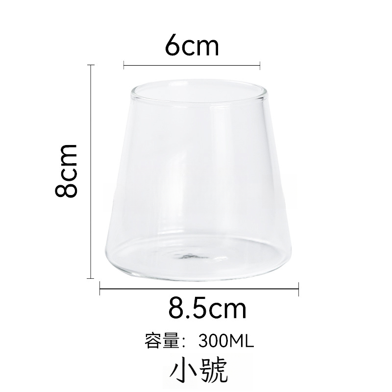 日式富士山玻璃杯