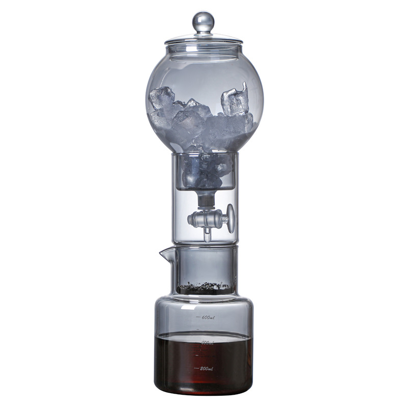 北歐風玻璃冷萃咖啡壺套裝滴漏式過濾冰滴壺