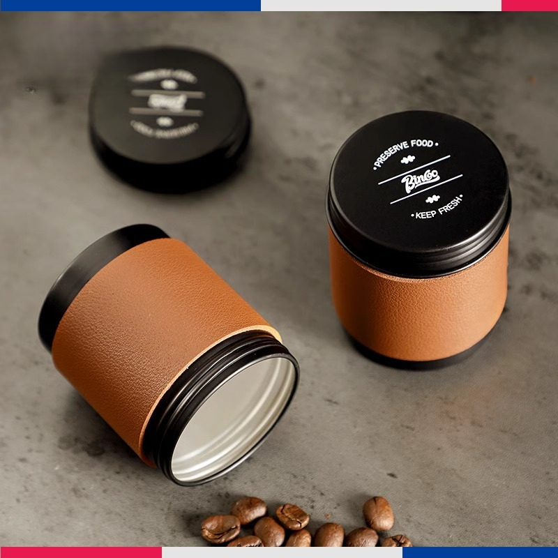 咖啡豆保存罐迷你便攜咖啡粉豆密封罐