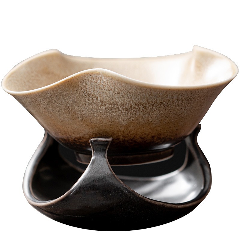 窯變蒼山茶漏茶茶葉過濾器