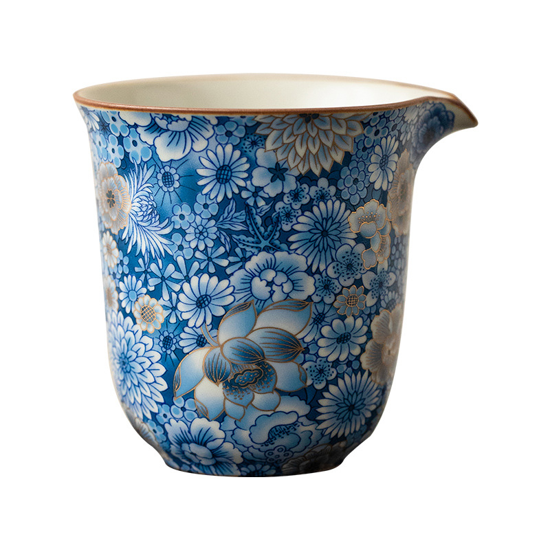 繁花公道杯分茶器