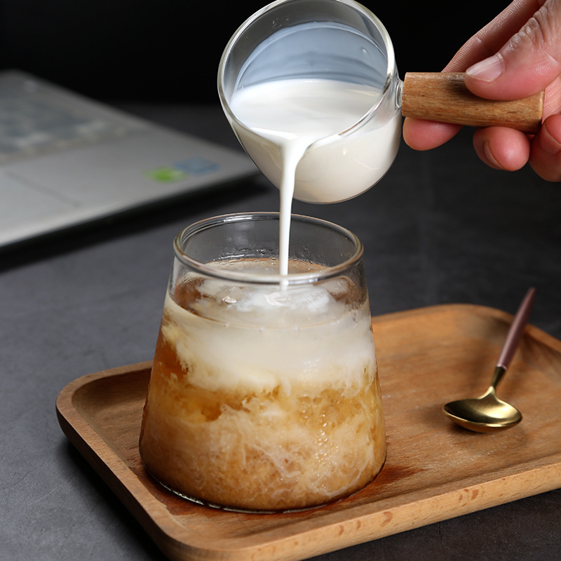 日式富士山玻璃杯