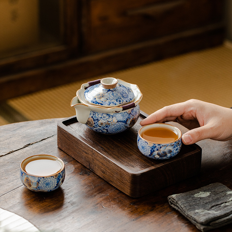 繁花手抓壺一壺兩杯禮盒裝伴手禮