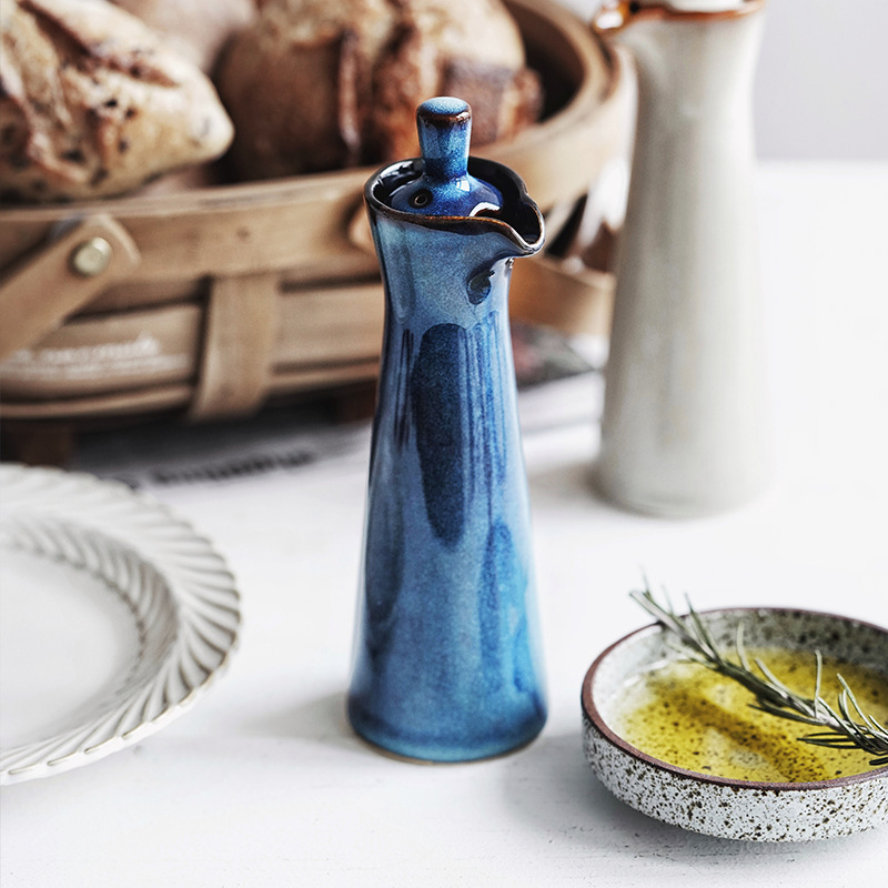 日式窯變調味瓶