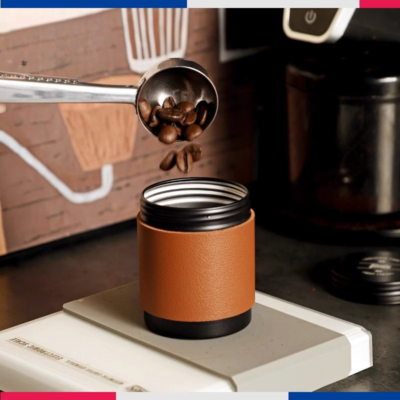 咖啡豆保存罐迷你便攜咖啡粉豆密封罐