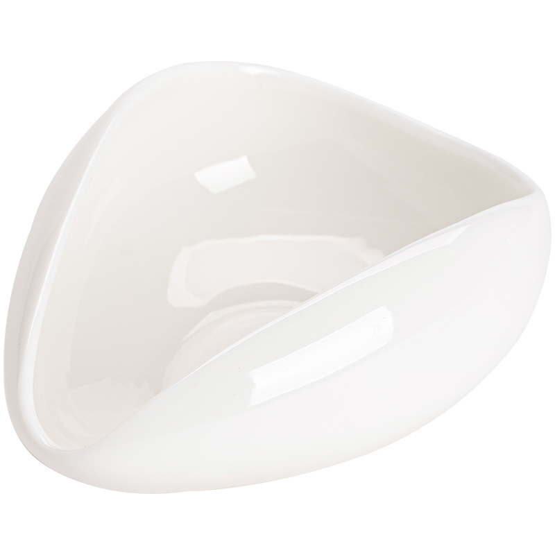 羊脂玉白瓷茶荷茶則