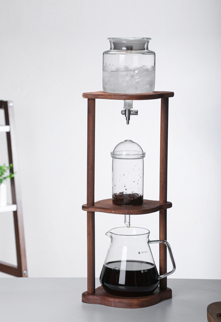 高硼硅玻璃冰萃冷泡滴漏式咖啡壺-Zenartis