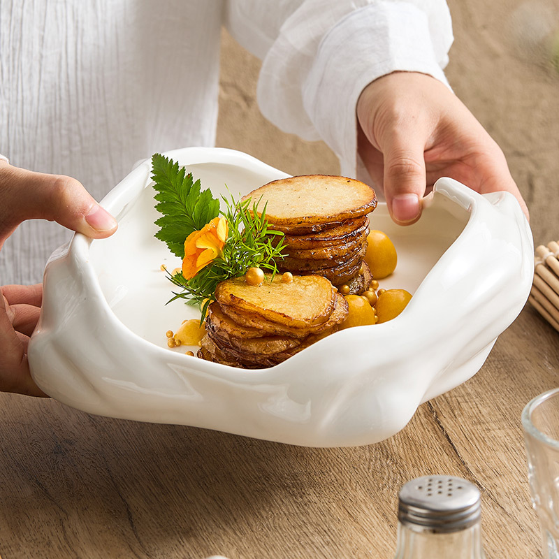 不規則邊四方盤