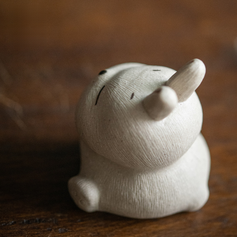 紫砂茶寵 手工陶瓷家居可愛擺件