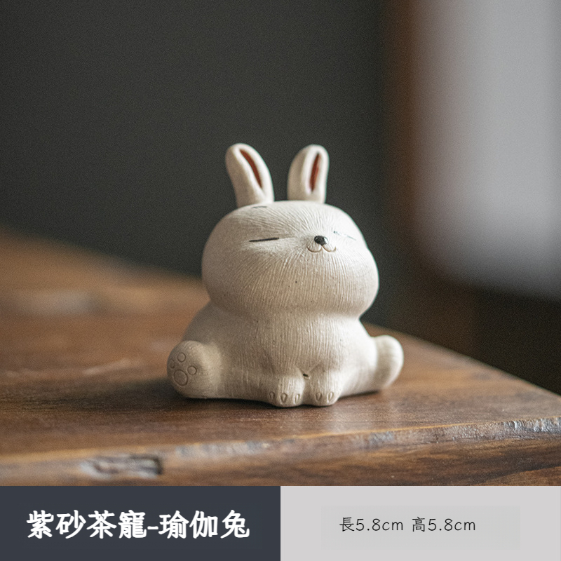 紫砂茶寵 手工陶瓷家居可愛擺件
