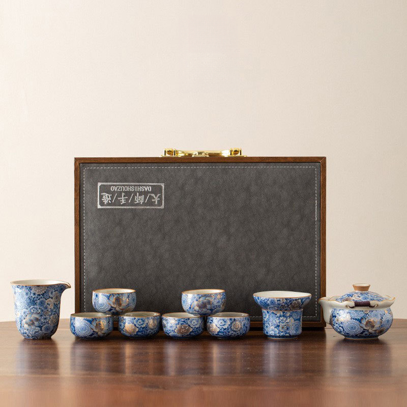 繁花大套裝禮盒裝套裝茶具套裝