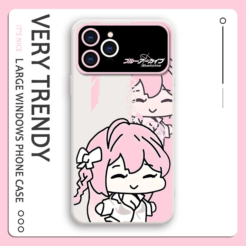 蔚藍檔案液態大視窗全包矽膠防摔軟殼-ZUIHANG SHOP