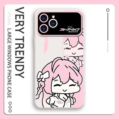 蔚藍檔案液態大視窗全包矽膠防摔軟殼-ZUIHANG SHOP