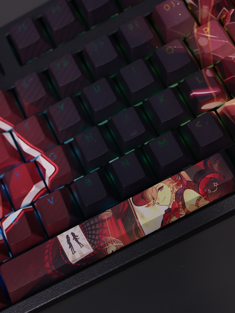 林尼原神透光RGB108鍵標準配列衛星軸鍵帽-ZUIHANG SHOP