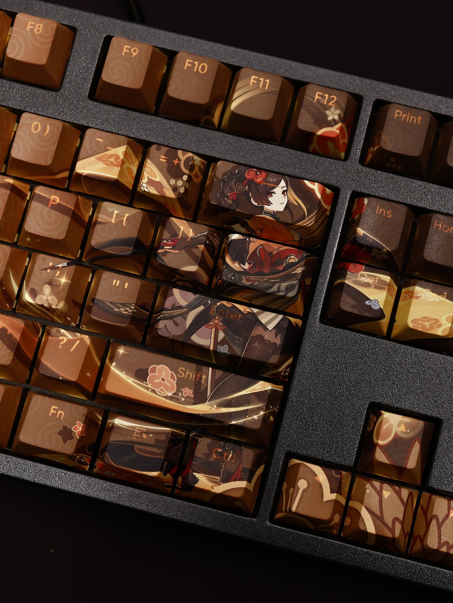 裁雷的千織透光RGB108鍵標準配列衛星軸鍵帽-ZUIHANG SHOP