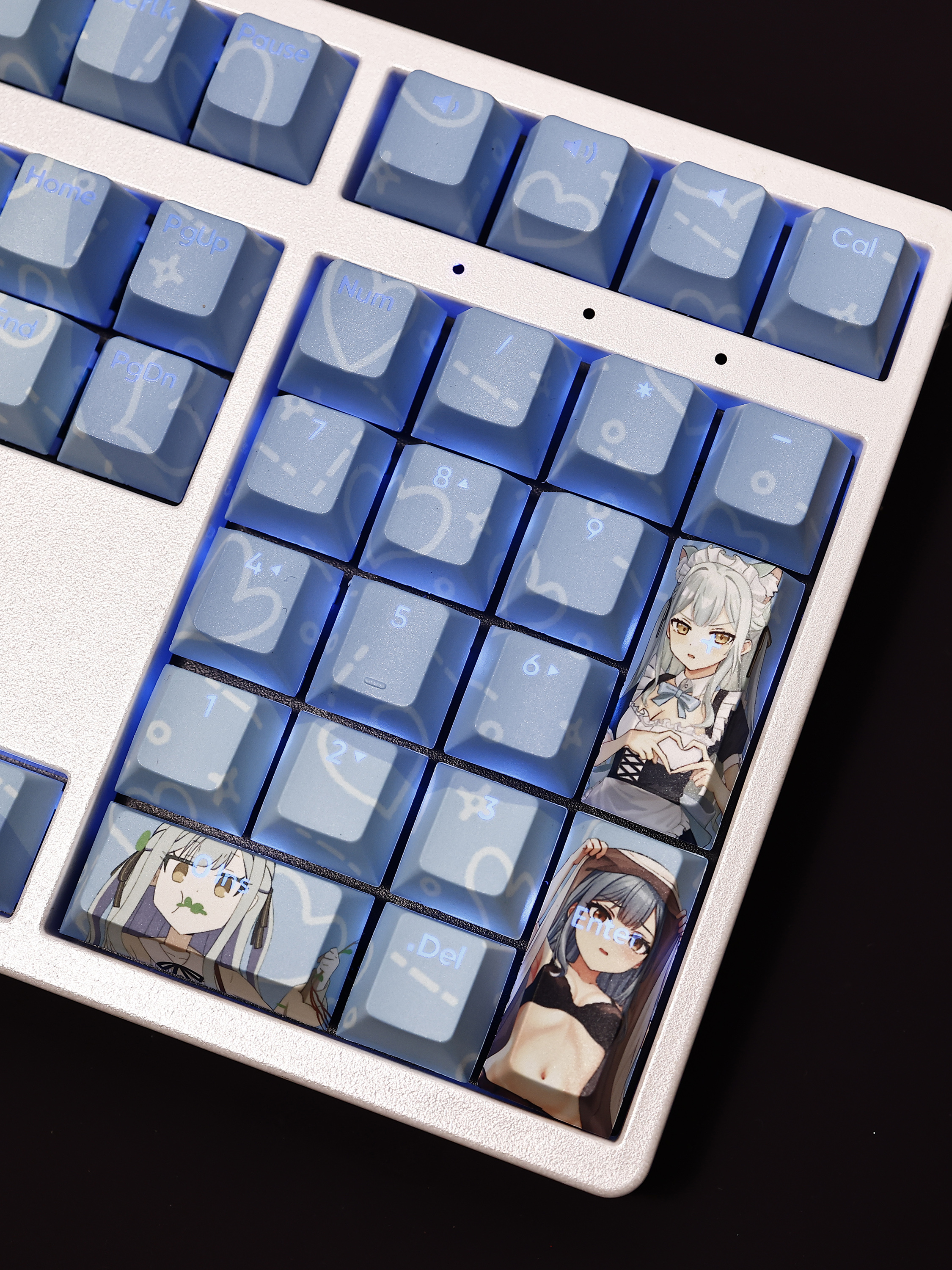 豐川祥子透光RGB108鍵標準配列衛星軸鍵帽-ZUIHANG SHOP