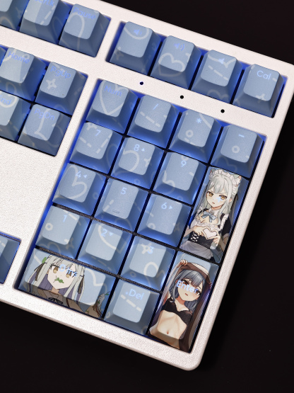 豐川祥子透光RGB108鍵標準配列衛星軸鍵帽-ZUIHANG SHOP