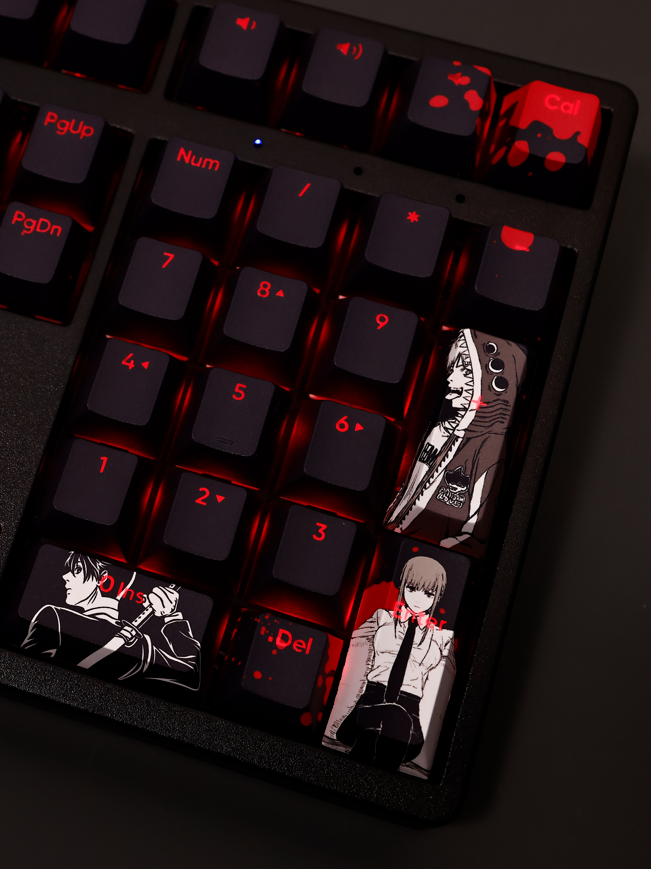 鏈鋸人透光RGB108鍵標準配列衛星軸鍵帽-ZUIHANG SHOP