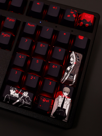 鏈鋸人透光RGB108鍵標準配列衛星軸鍵帽-ZUIHANG SHOP