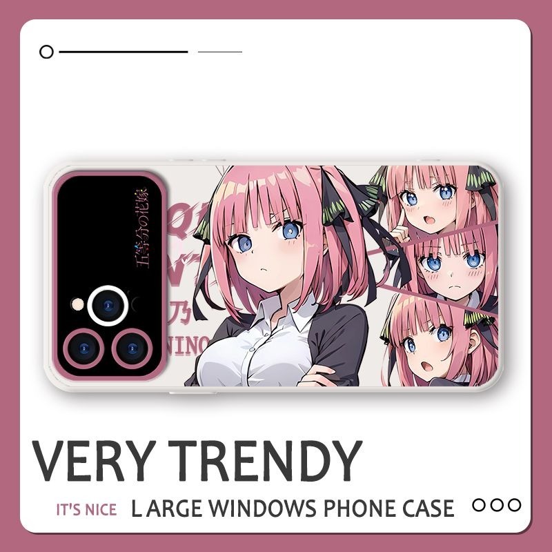 五等分的花嫁液態大視窗全包矽膠防摔軟殼-ZUIHANG SHOP